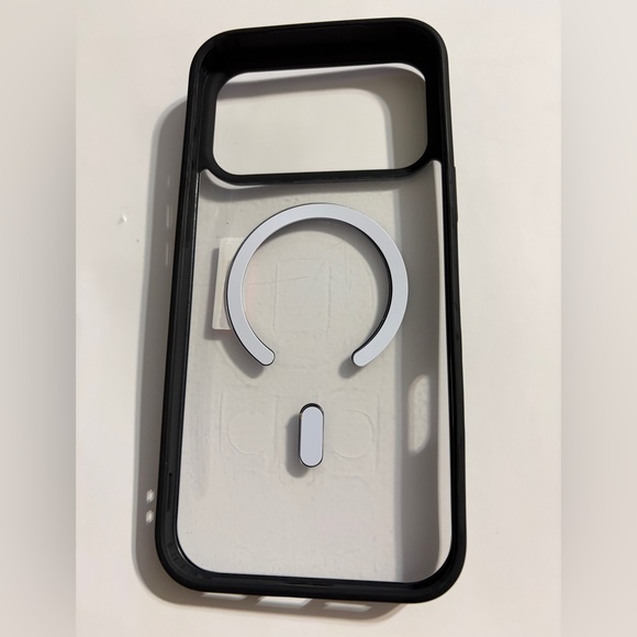 NWP Black Magnetic Clear Case Compatible with iPhone 17 Pro Max- Black - Picture 2 of 4